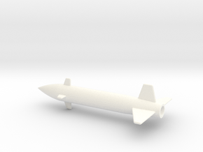 1/200 Scale Bell ASM-A-2 GAM-63 Rascal Missile in White Processed Versatile Plastic