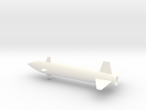 1/144 Scale Bell ASM-A-2 GAM-63 Rascal Missile in White Processed Versatile Plastic