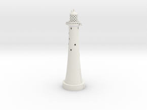 Eddystone Lighthouse 1/350th scale in White Natural Versatile Plastic
