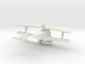 Nieuport 11 (multi-scale) in White Natural Versatile Plastic: 1:100
