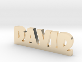DAVID Lucky in 14K Yellow Gold