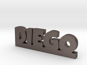 DIEGO Lucky in Polished Bronzed Silver Steel