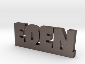 EDEN Lucky in Polished Bronzed Silver Steel