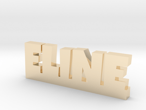 ELINE Lucky in 14k Gold Plated Brass