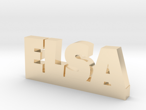 ELSA Lucky in 14k Gold Plated Brass