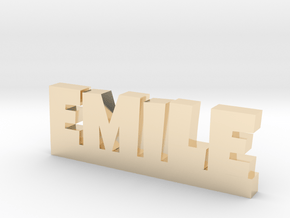 EMILE Lucky in 14k Gold Plated Brass