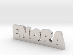 ENORA Lucky in Rhodium Plated Brass