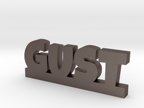 GUST Lucky in Polished Bronzed Silver Steel