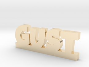 GUST Lucky in 14k Gold Plated Brass