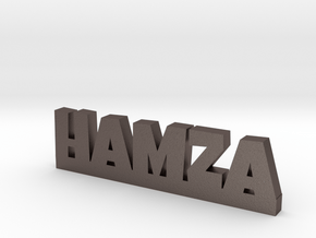 HAMZA Lucky in Polished Bronzed Silver Steel