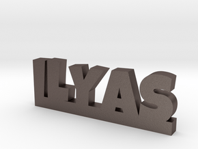 ILYAS Lucky in Polished Bronzed Silver Steel