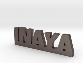 INAYA Lucky in Polished Bronzed Silver Steel
