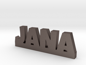 JANA Lucky in Polished Bronzed Silver Steel