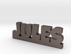 JULES Lucky in Polished Bronzed Silver Steel