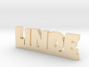 LINDE Lucky in 14k Gold Plated Brass