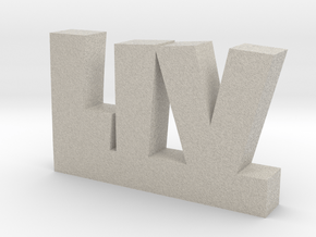 LIV Lucky in Natural Sandstone
