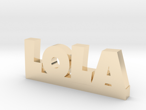 LOLA Lucky in 14k Gold Plated Brass
