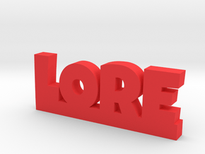 LORE Lucky in Red Processed Versatile Plastic