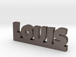 LOUIS Lucky in Polished Bronzed Silver Steel