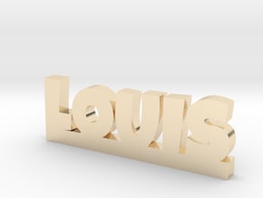 LOUIS Lucky in 14k Gold Plated Brass
