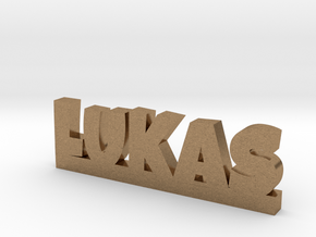 LUKAS Lucky in Natural Brass