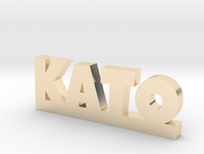 KATO Lucky in 14k Gold Plated Brass