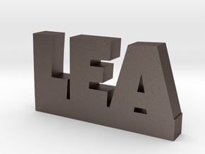 LEA Lucky in Polished Bronzed Silver Steel