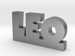 LEO Lucky in Natural Silver