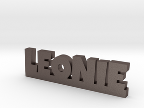 LEONIE Lucky in Polished Bronzed Silver Steel