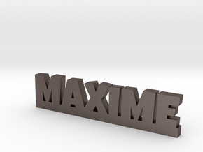 MAXIME Lucky in Polished Bronzed Silver Steel
