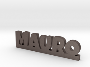 MAURO Lucky in Polished Bronzed Silver Steel