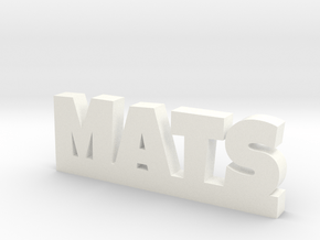 MATS Lucky in White Processed Versatile Plastic