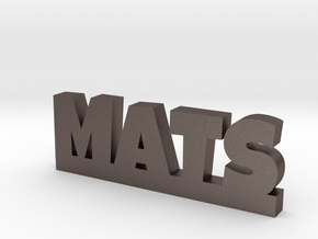 MATS Lucky in Polished Bronzed Silver Steel