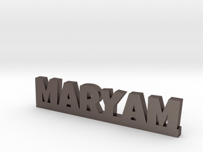 MARYAM Lucky in Polished Bronzed Silver Steel
