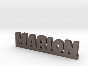 MARION Lucky in Polished Bronzed Silver Steel
