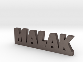 MALAK Lucky in Polished Bronzed Silver Steel