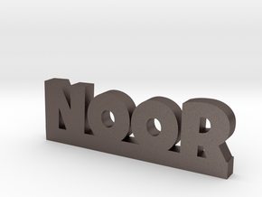 NOOR Lucky in Polished Bronzed Silver Steel