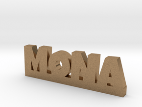 MONA Lucky in Natural Brass