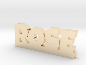 ROSE Lucky in 14k Gold Plated Brass