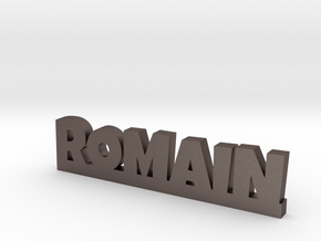 ROMAIN Lucky in Polished Bronzed Silver Steel