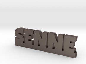 SENNE Lucky in Polished Bronzed Silver Steel