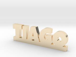 TIAGO Lucky in 14k Gold Plated Brass