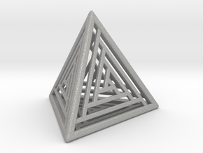 Tetrahedron Lattice in Aluminum