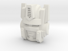 Optimal Optimus Face (Titans Return) in White Natural Versatile Plastic