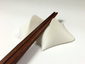 Chopsticks rest in White Processed Versatile Plastic