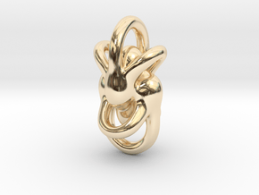 Peace of Love (3 sizes) in 14K Yellow Gold: Small