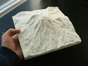 8'' Mt. Rainier, Washington, USA, Sandstone in Natural Sandstone