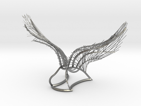 Original Angel Wings in Natural Silver