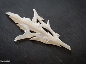 Lightning Returns Pendant in Tan Fine Detail Plastic