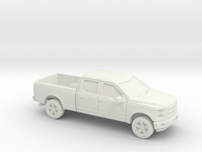 1/87 2014-17 Ford F-150 Long Bed in White Natural Versatile Plastic